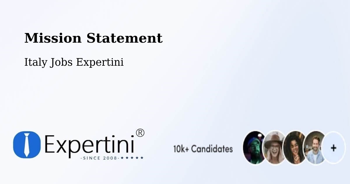 Corporate Mission – Trieste - Italy Jobs Expertini
