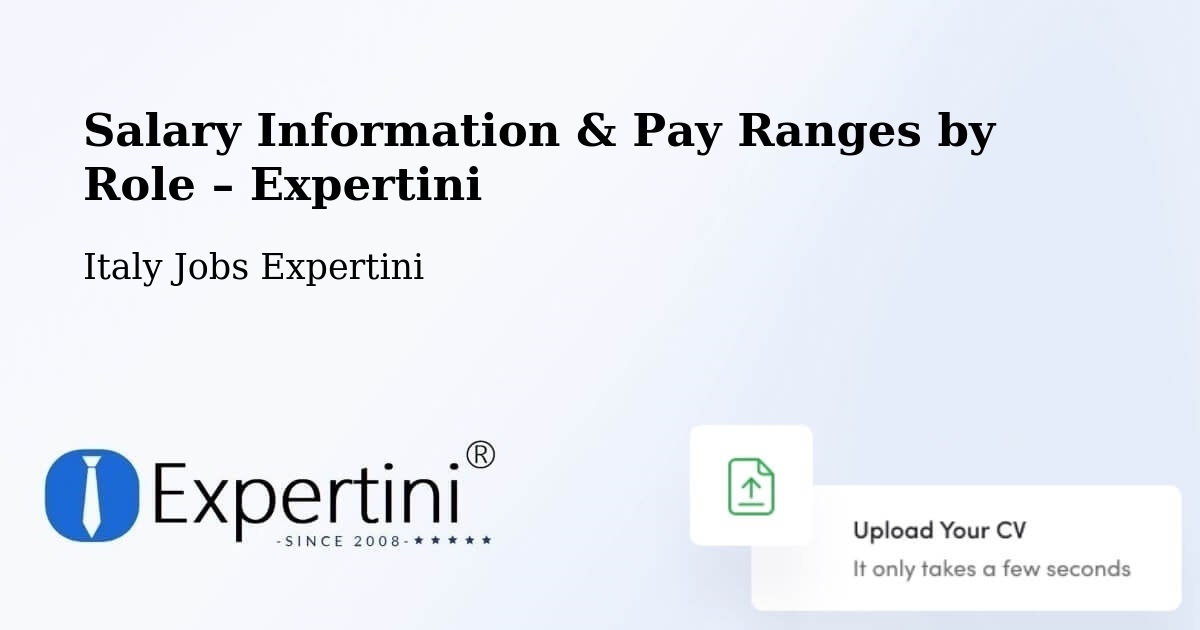 Salary Information & Pay Ranges – Trieste - Trieste, Italy Jobs Expertini