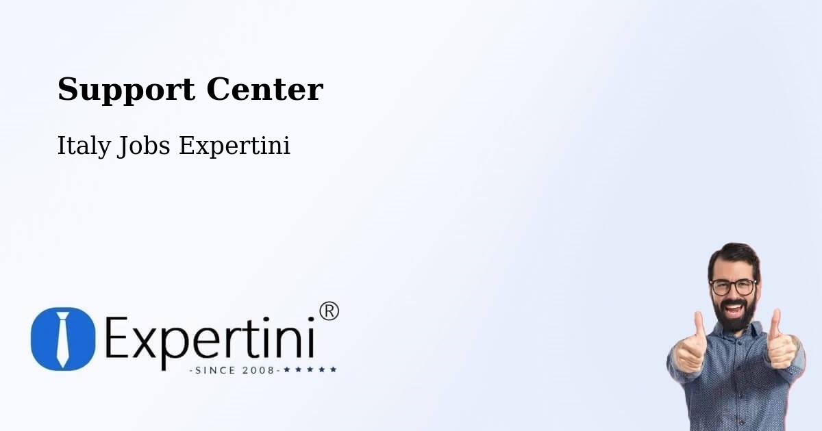 Support Services – Trieste - Italy Jobs Expertini