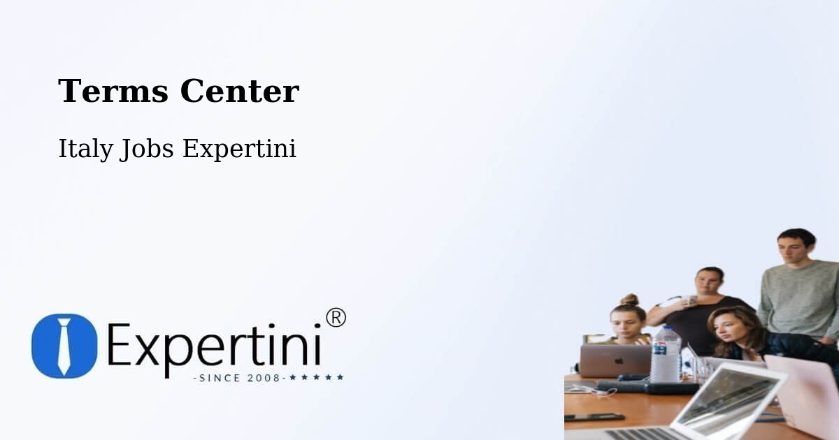Terms of Service – Trieste - Italy Jobs Expertini